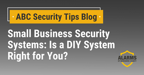 ABC Security Tips Blog - Small Business Security Systems: is a DIY System Right for You?